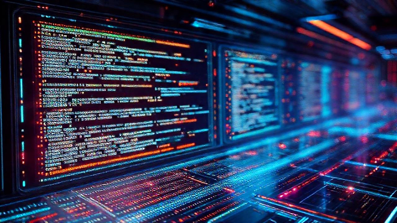 Interfaz digital futurista, elegante y precisa