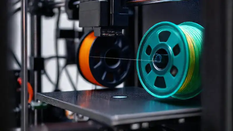 Impresión 3D profesional con iluminación precisa