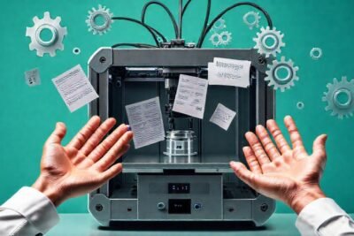 Impresora 3D futurista