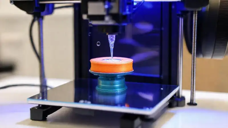 Impresora 3D produce filamento transparente pulido