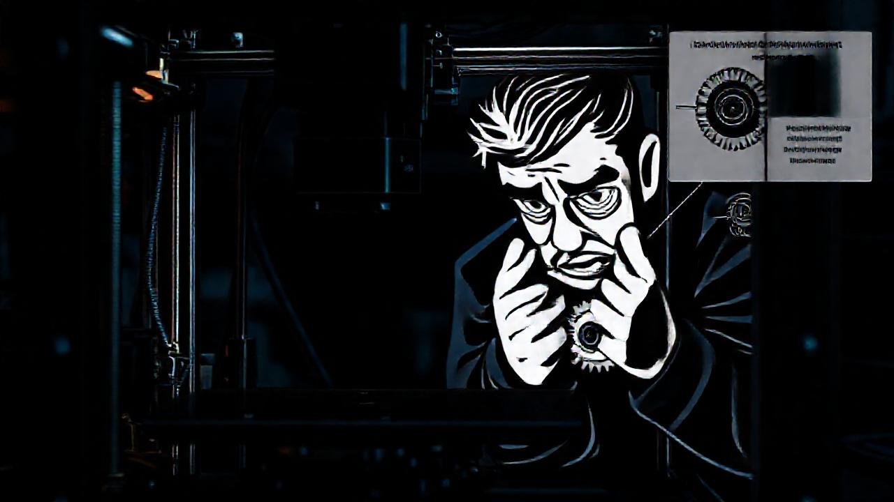 Impresora 3D falla: técnico resuelve