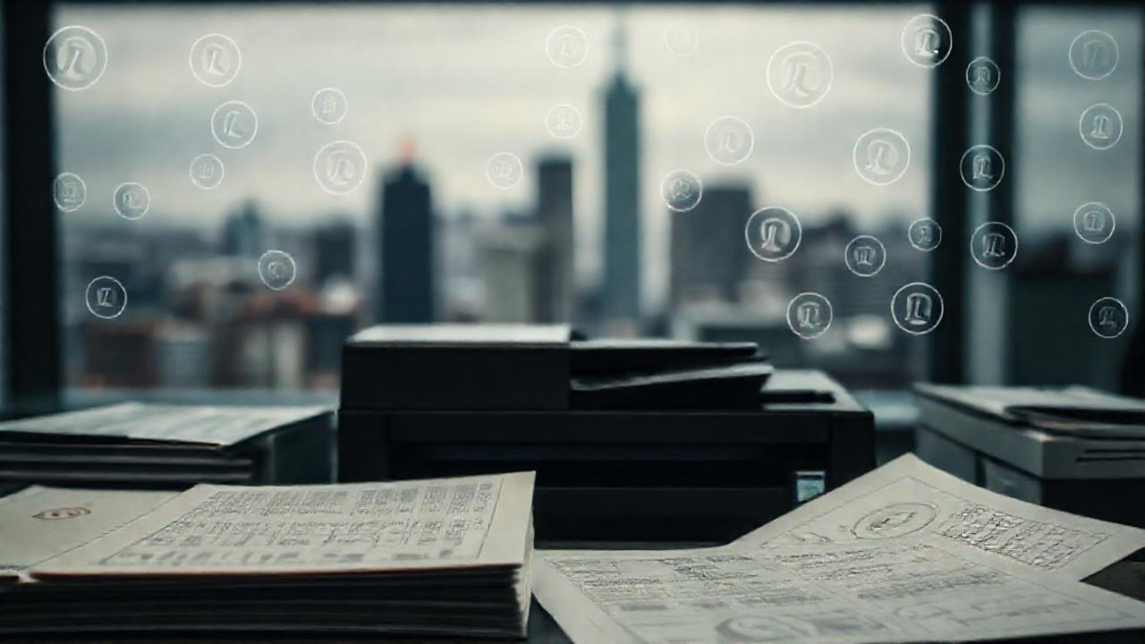 Documentos legales generan seriedad profesional oscura