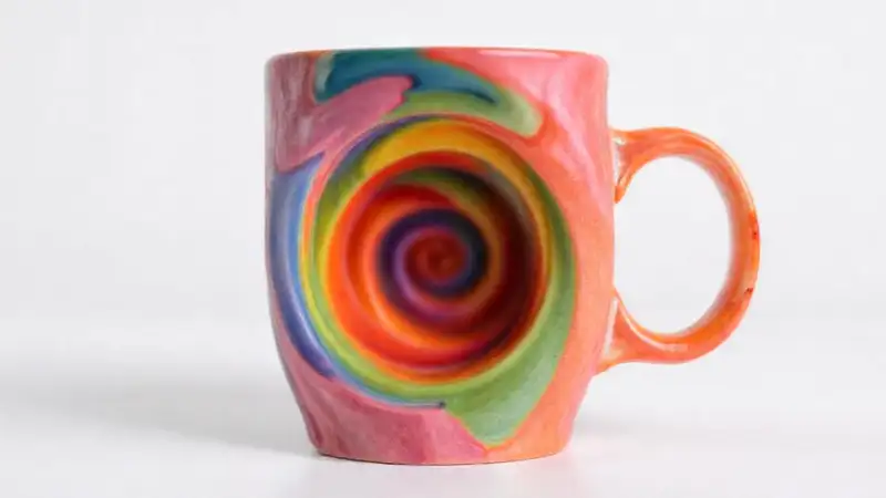 Una taza 3D impresa