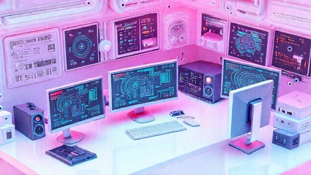 Artista digital crea diseños futuristas 3D