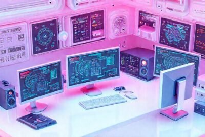 Artista digital crea diseños futuristas 3D