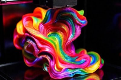 Impresión 3D crea texturas vibrantes y metálicas