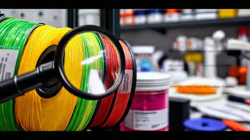 Laboratorio científico organiza detalles de color