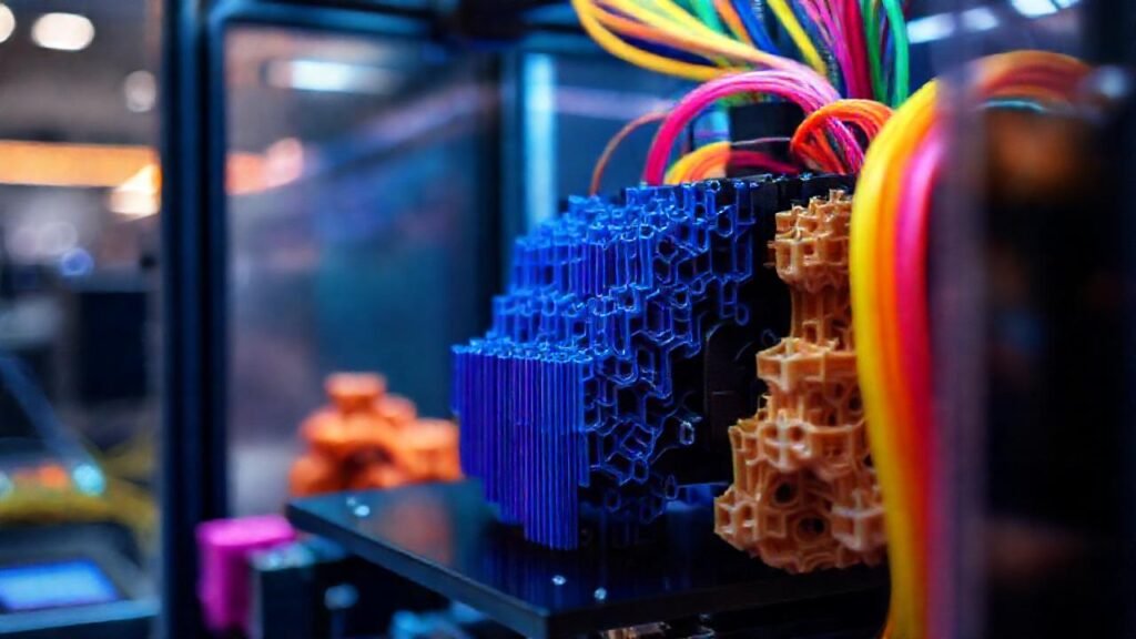 Impresora 3D crea diseños vibrantes y complejos