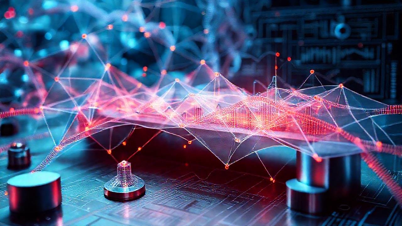 Laboratorio futurista visualiza datos abstractos