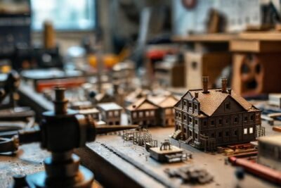 Modelismo miniatura preciso