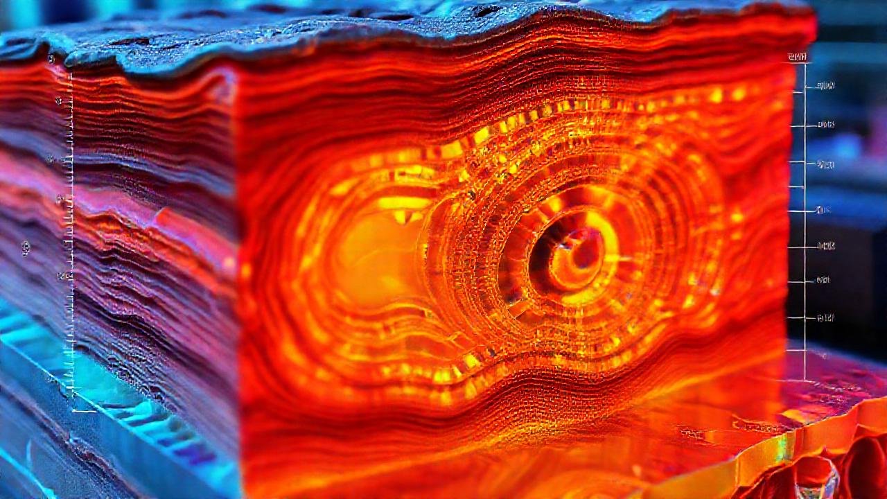 Se visualiza la estructura compleja con detalle