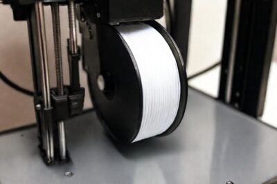 Impresora 3D crea diseños con filamento
