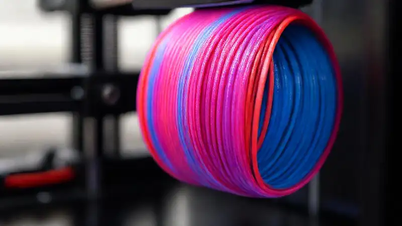 Impresión 3D flexible con colores vivos