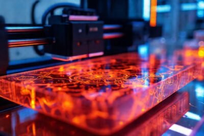 Impresora UV crea diseños brillantes y nítidos