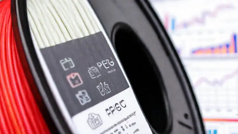 Filamento PETG: diseño técnico y moderno