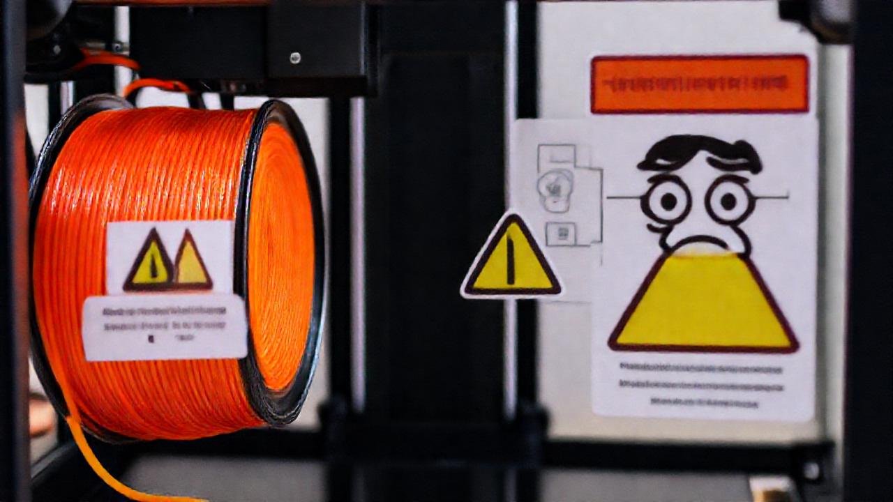 Impresora 3D falla con plástico reciclado