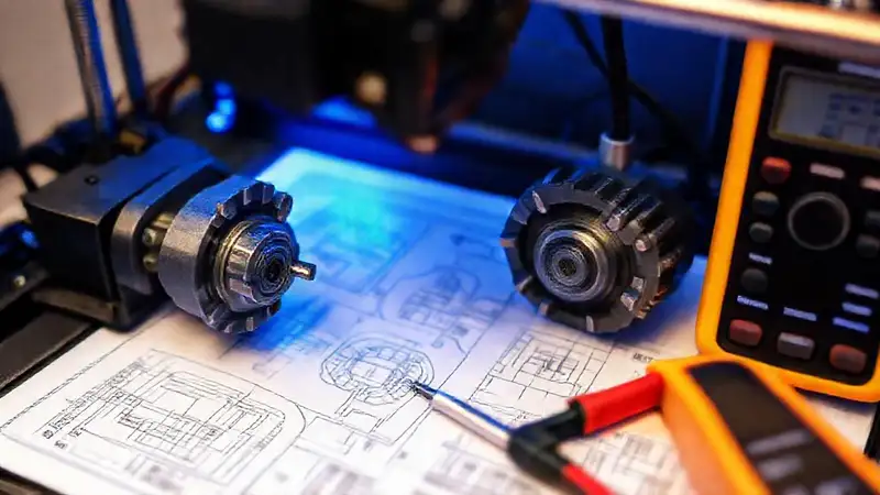 Impresora 3D: precisión técnica y control