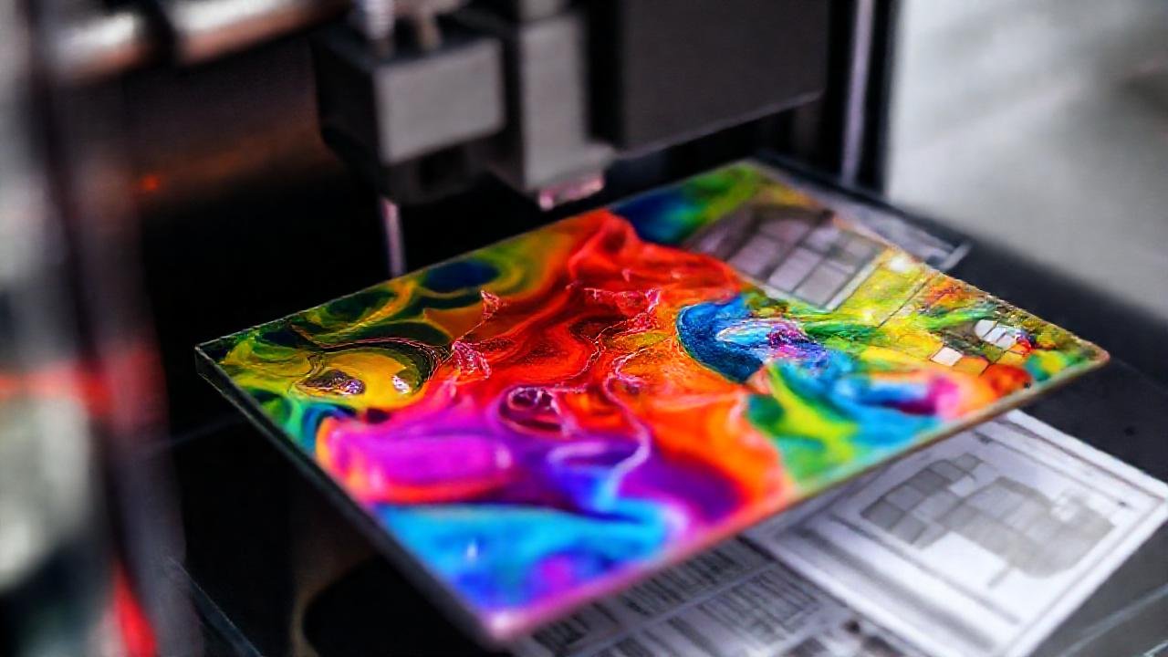 Impresora 3D crea un diseño distorsionado