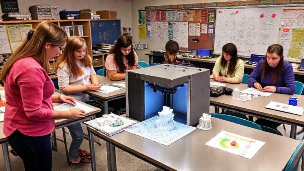 Impresión 3D en un aula educativa