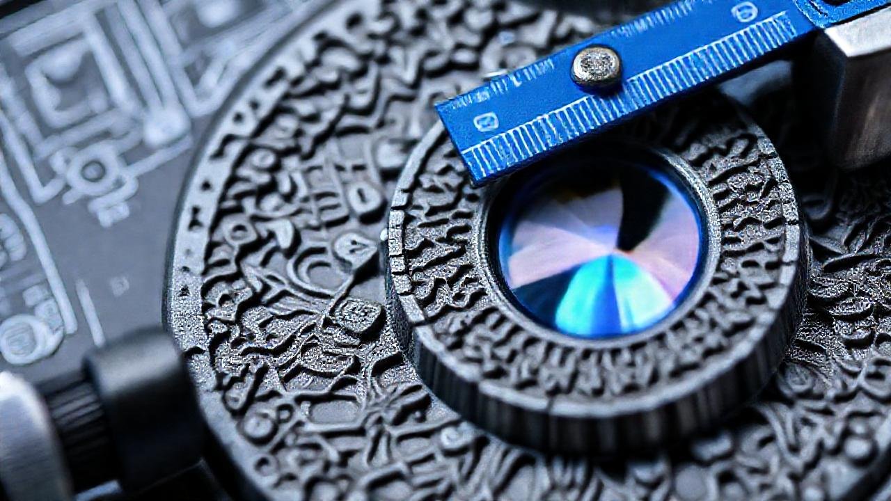 Impresión 3D detallada, ciencia y contraste