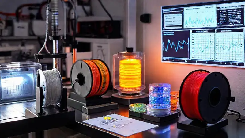 Pruebas térmicas de materiales en laboratorio
