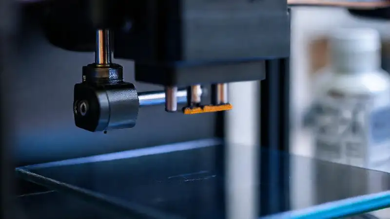 Impresora 3D en detalle preciso