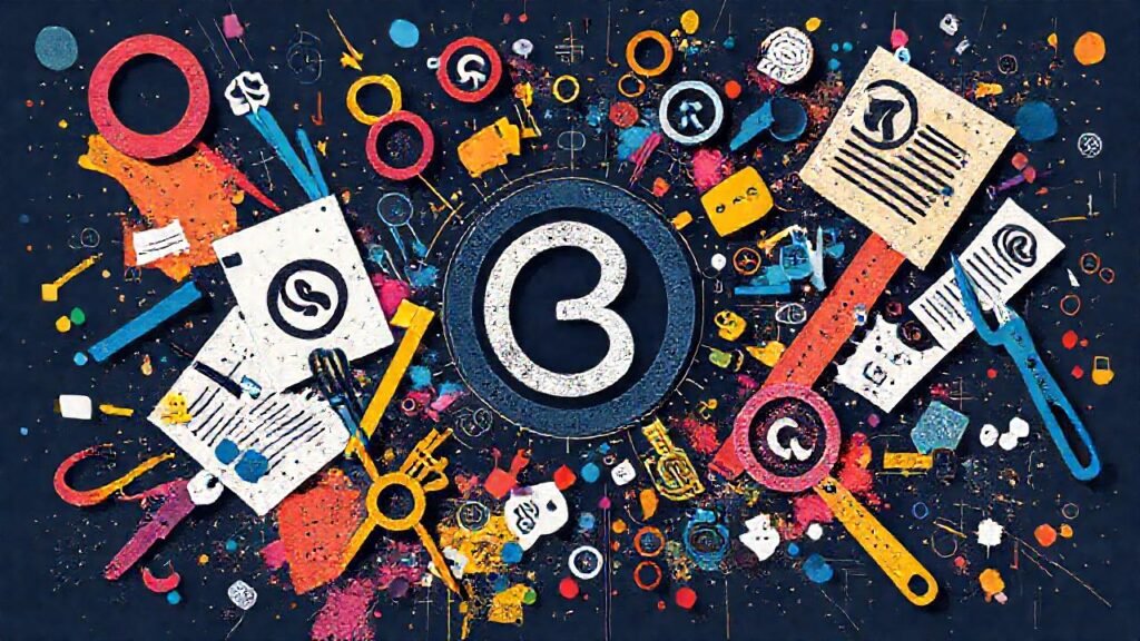 Diseño moderno protege la creatividad y color