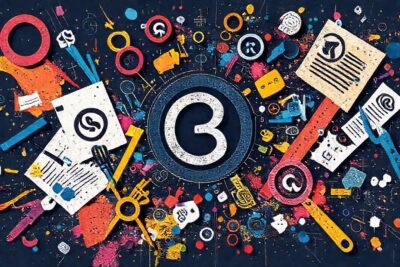 Diseño moderno protege la creatividad y color