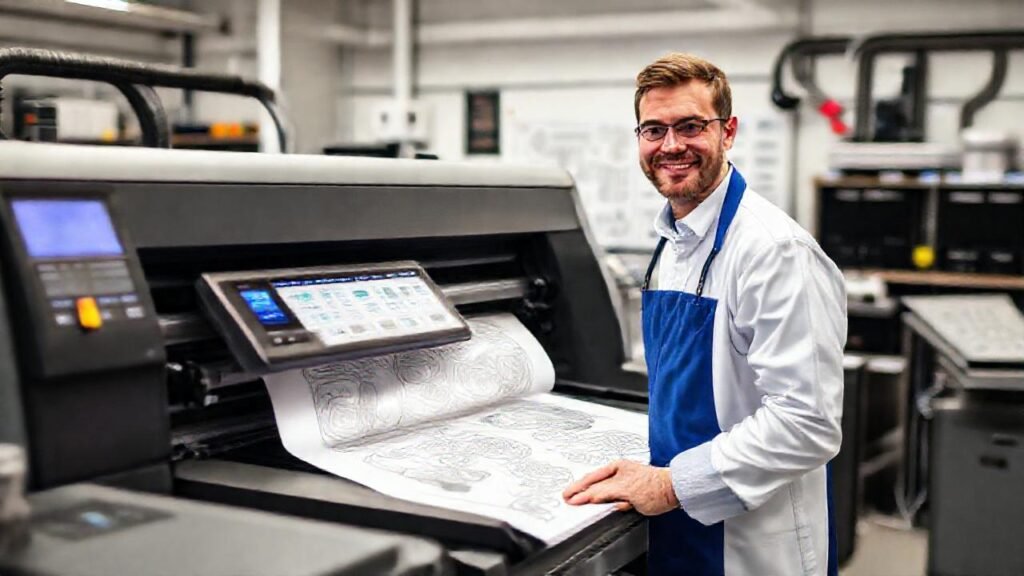 La impresión moderna es eficiente y clara