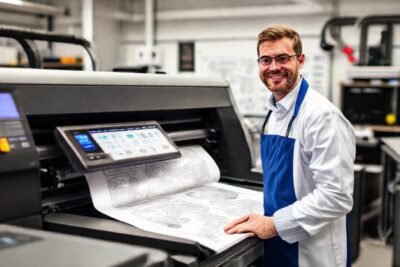 La impresión moderna es eficiente y clara