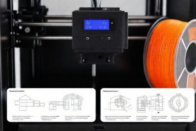 Impresora 3D con interfaz moderna