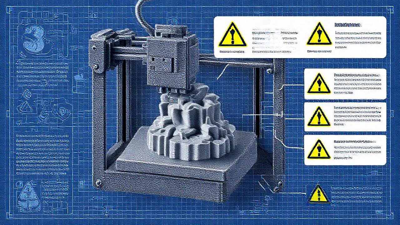 Impresión 3D: diseño técnico y advertencias