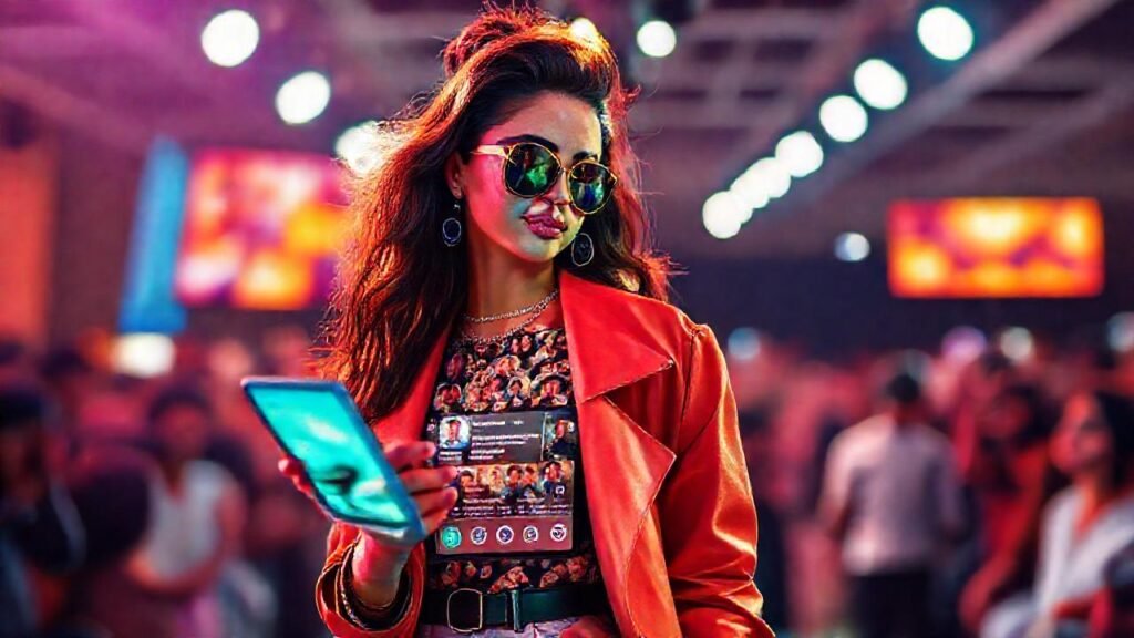 Modelo digital: éxito y glamour online