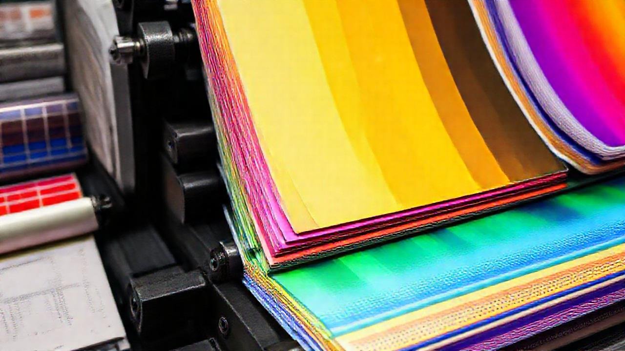 Diseño gráfico vibrante y técnico