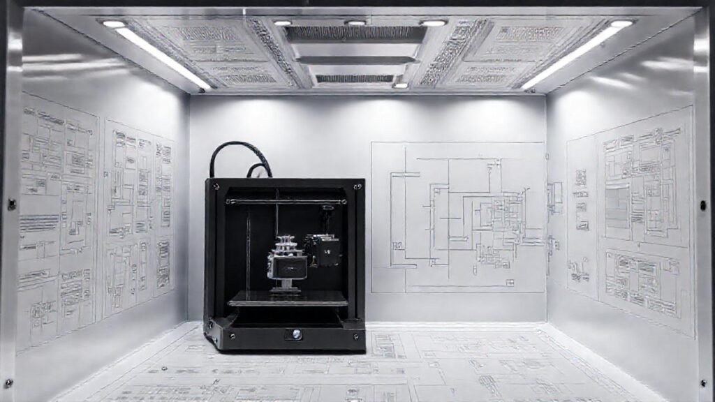 Impresora 3D: diseño técnico y ventilación