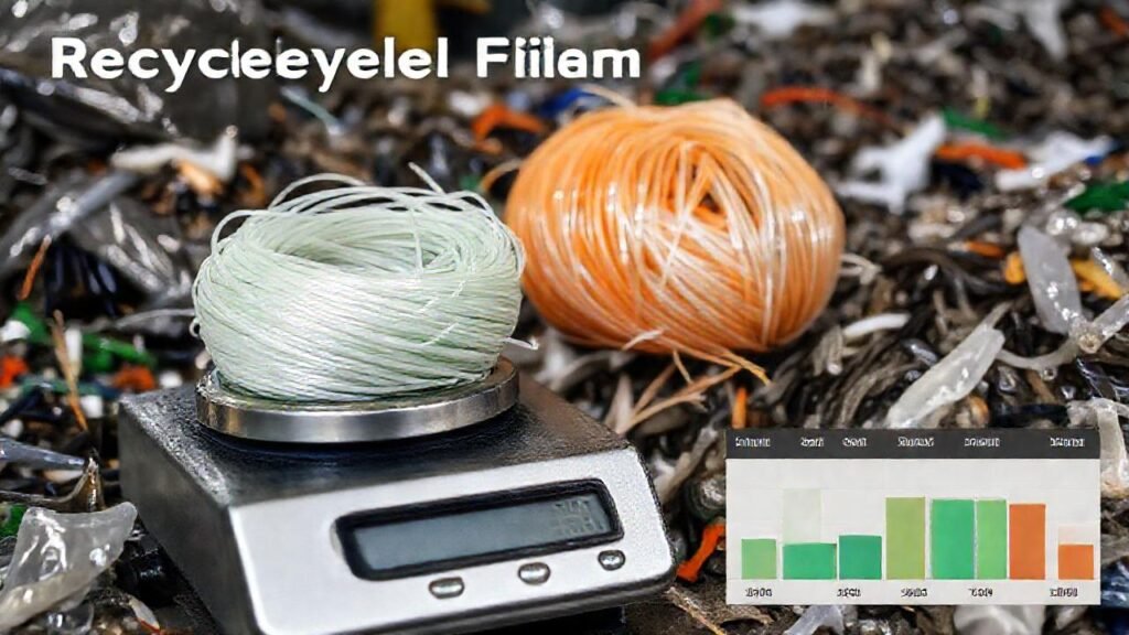 El plástico reciclado genera datos científicos