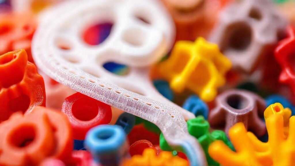 Impresiones 3D vibrantes y futuristas