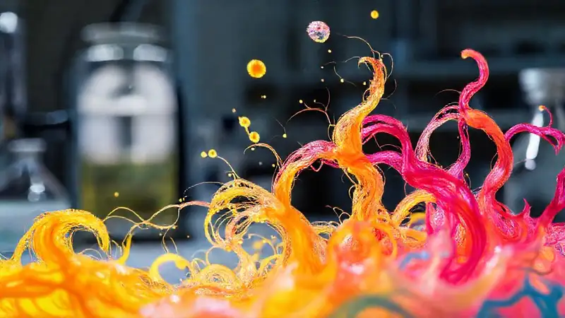 Experimentación creativa con materiales biodegradables