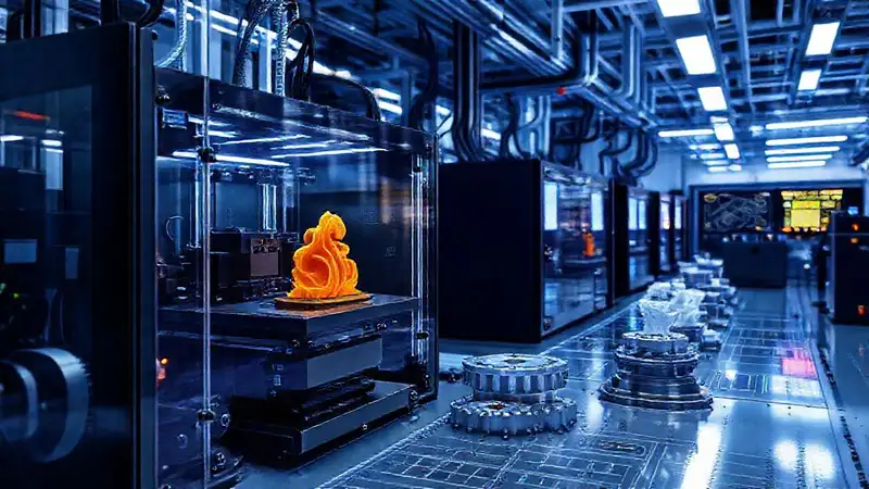 Factoría futurista imprime con precisión digital