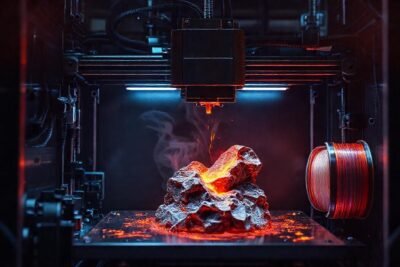 Impresora 3D futurista crea materiales complejos