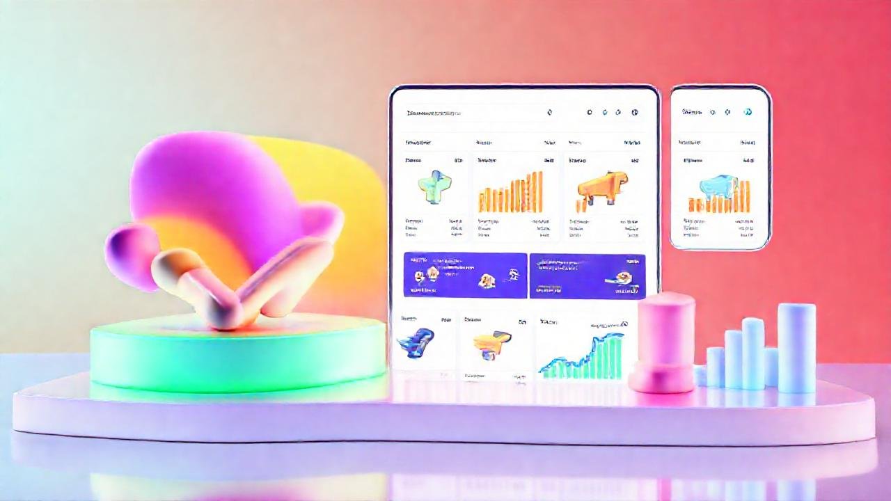 Plataforma digital de diseño vibrante y venta