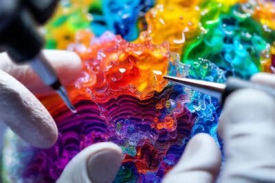 Impresiones 3D revelan texturas y colores vibrantes