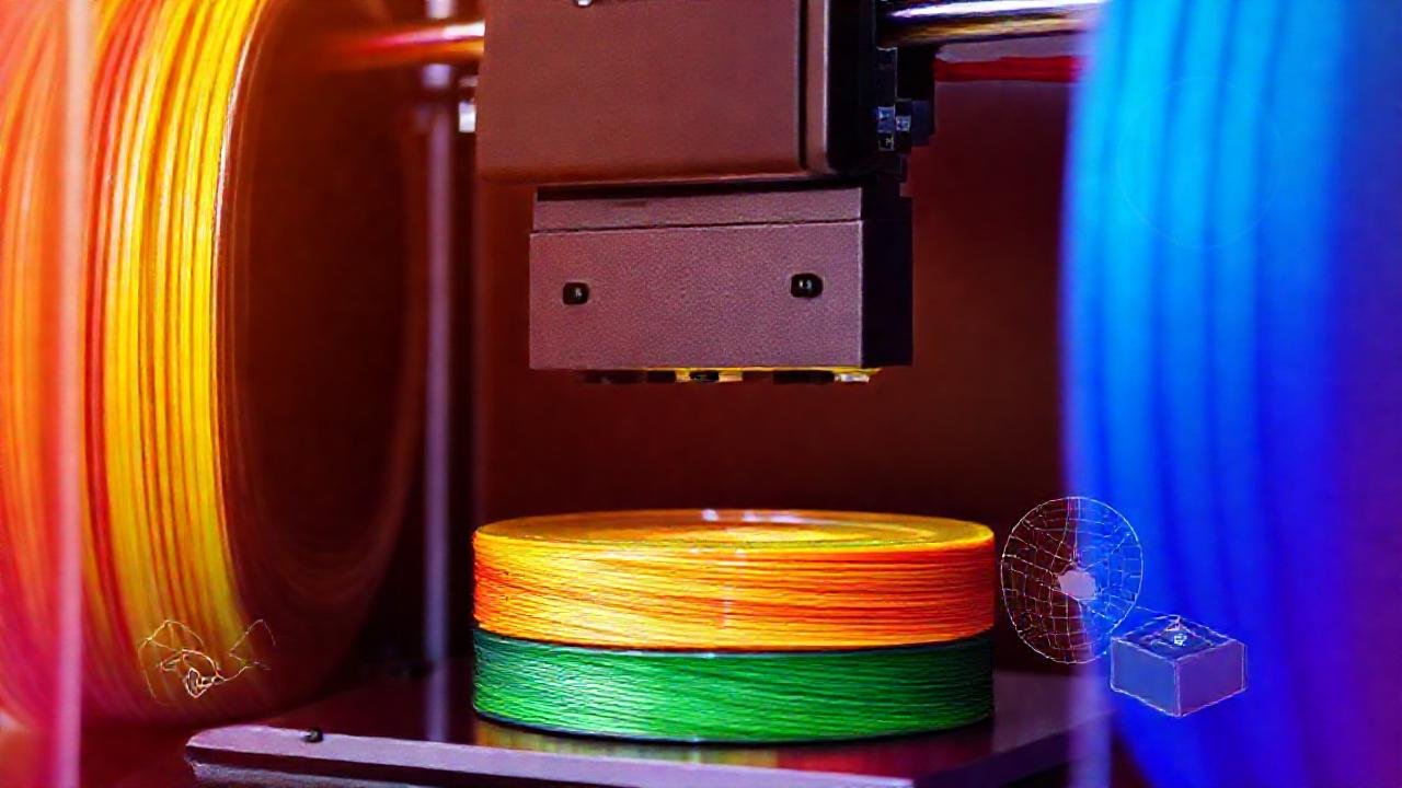 Impresión 3D de colores vibrantes y precisos