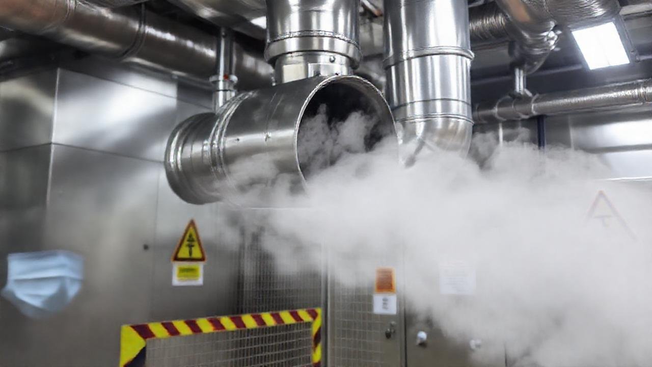 Entorno industrial peligroso, controlado y vigilado