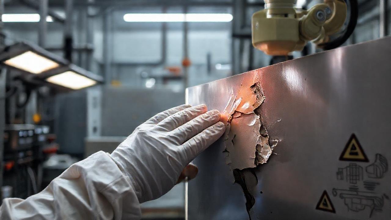 Remoción cuidadosa en entorno industrial protegido