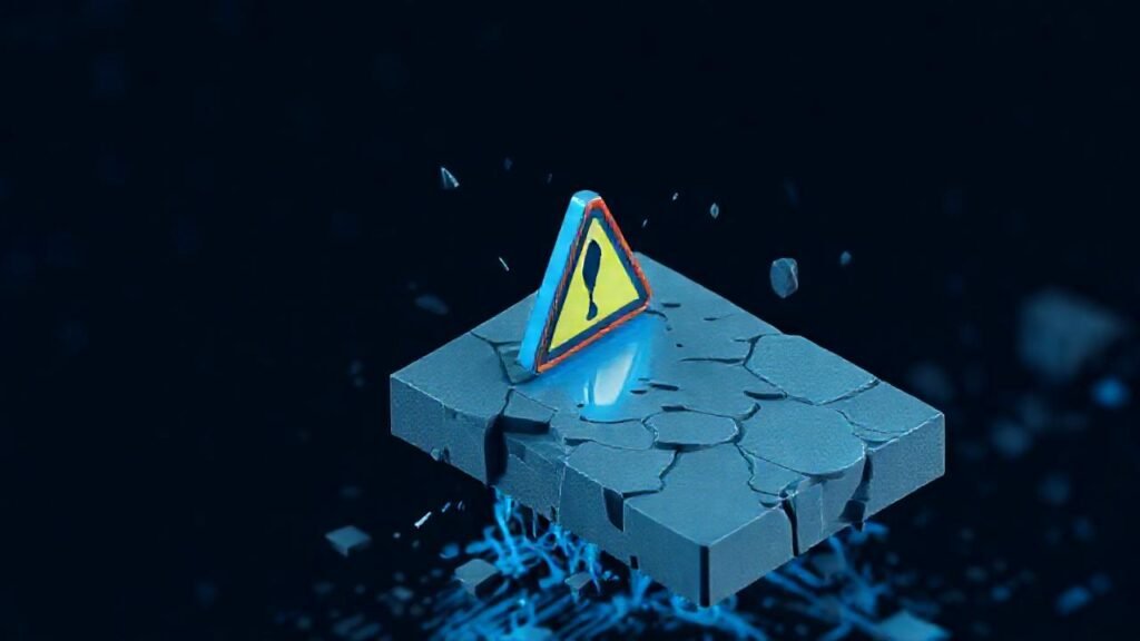 Error digital: caos visual y frustración