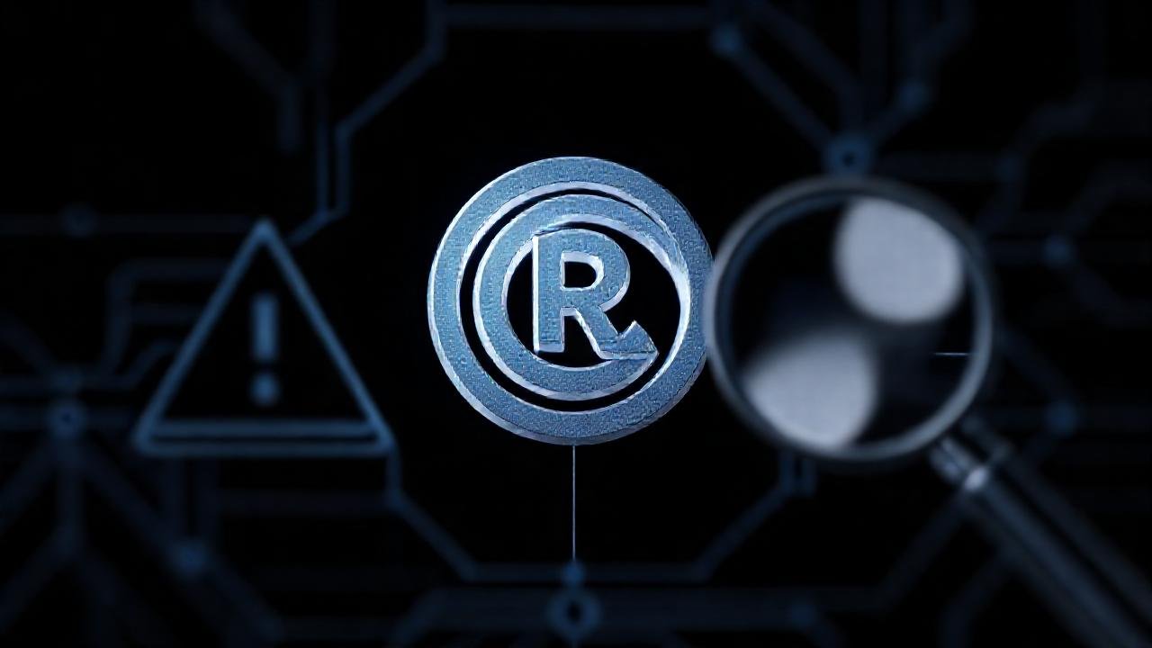 Escaneo 3D con advertencia de copyright