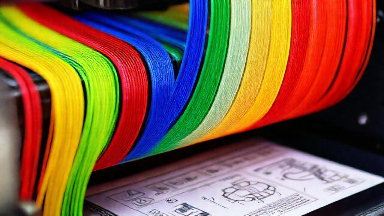 Impresión 3D colorida y detallada