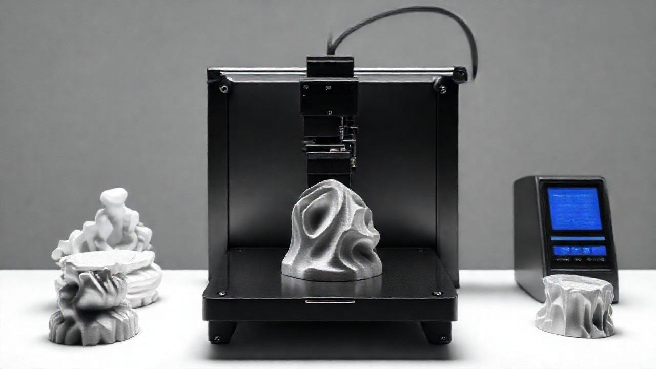 Impresión 3D crea arte digital limpio