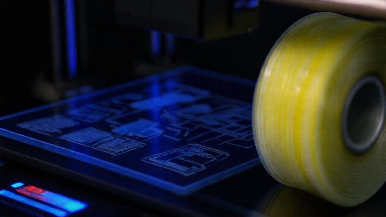 Impresora 3D con filamento flexible